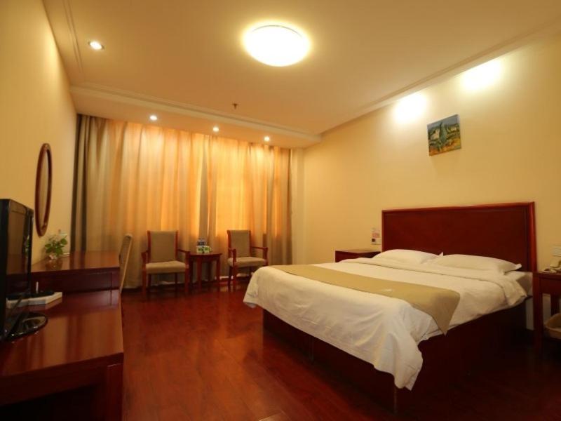 Greentree Inn Tianjin Wuqing Distric Bohai Market Buitenkant foto