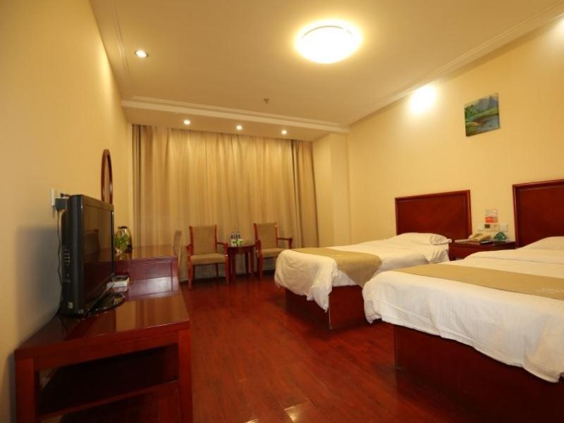 Greentree Inn Tianjin Wuqing Distric Bohai Market Buitenkant foto