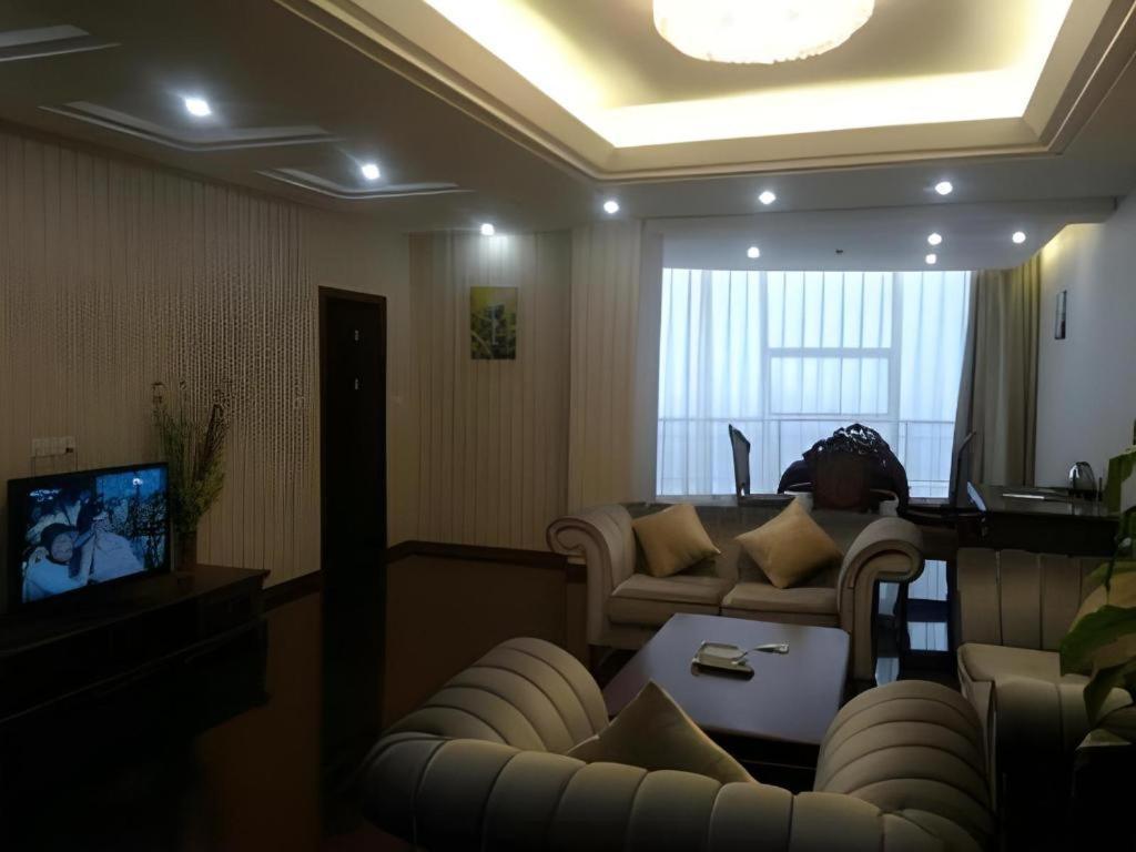 Greentree Inn Tianjin Wuqing Distric Bohai Market Buitenkant foto