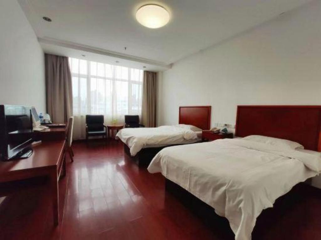 Greentree Inn Tianjin Wuqing Distric Bohai Market Buitenkant foto
