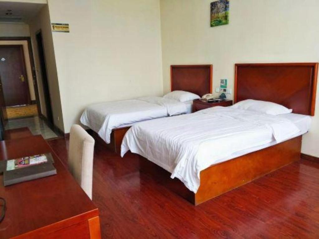 Greentree Inn Tianjin Wuqing Distric Bohai Market Buitenkant foto