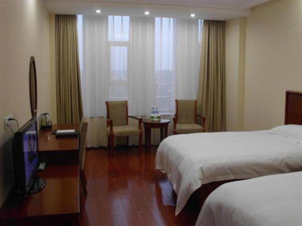 Greentree Inn Tianjin Wuqing Distric Bohai Market Buitenkant foto