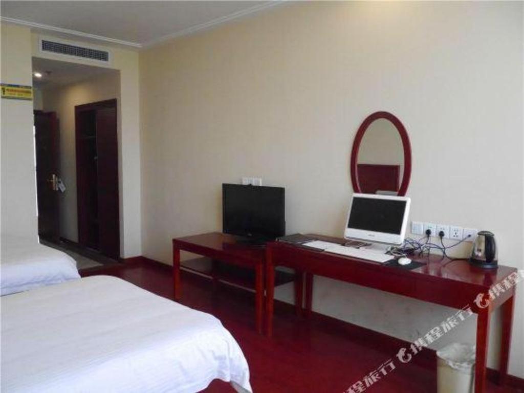 Greentree Inn Tianjin Wuqing Distric Bohai Market Buitenkant foto
