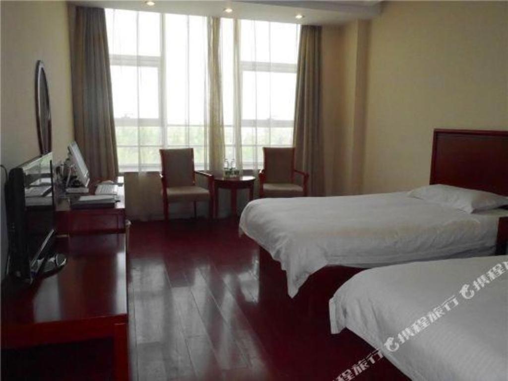 Greentree Inn Tianjin Wuqing Distric Bohai Market Buitenkant foto