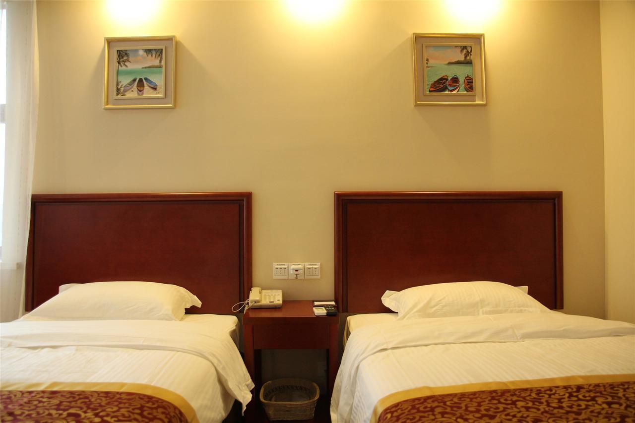 Greentree Inn Tianjin Wuqing Distric Bohai Market Buitenkant foto