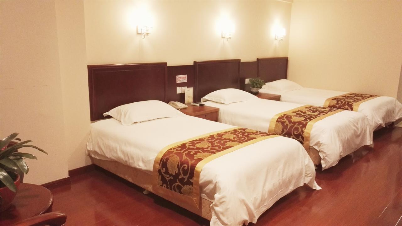 Greentree Inn Tianjin Wuqing Distric Bohai Market Buitenkant foto