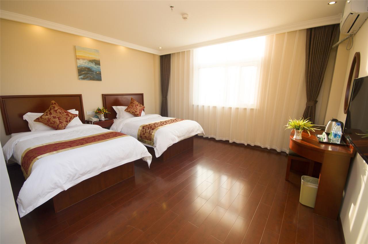 Greentree Inn Tianjin Wuqing Distric Bohai Market Buitenkant foto