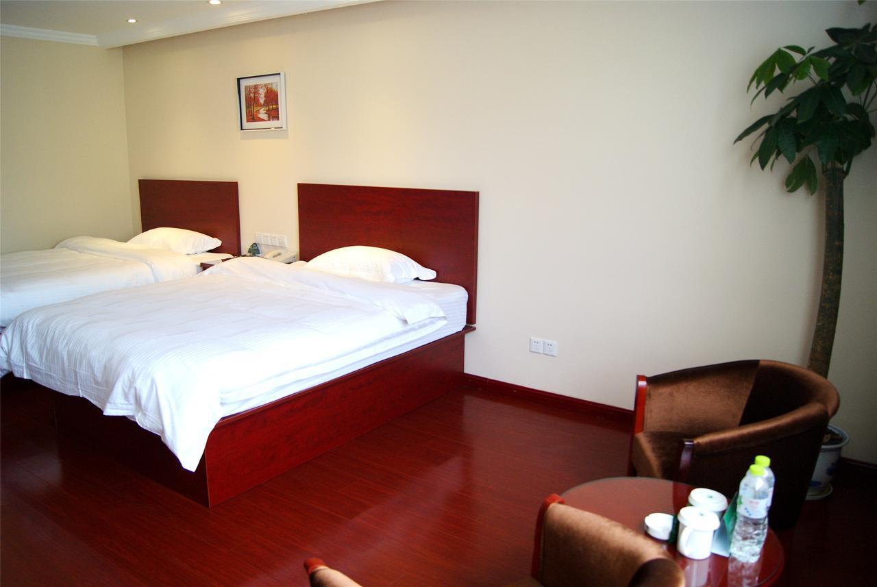 Greentree Inn Tianjin Wuqing Distric Bohai Market Buitenkant foto