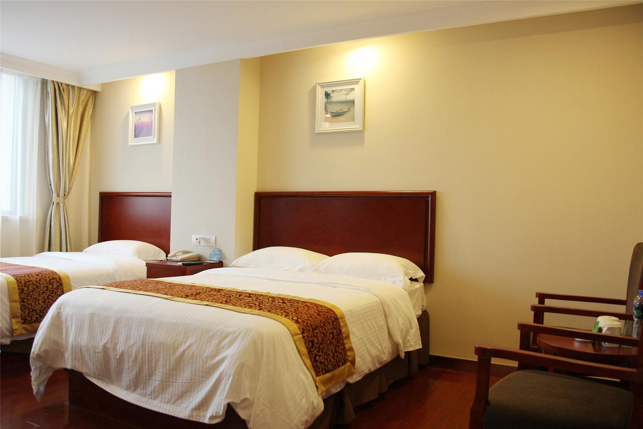 Greentree Inn Tianjin Wuqing Distric Bohai Market Buitenkant foto