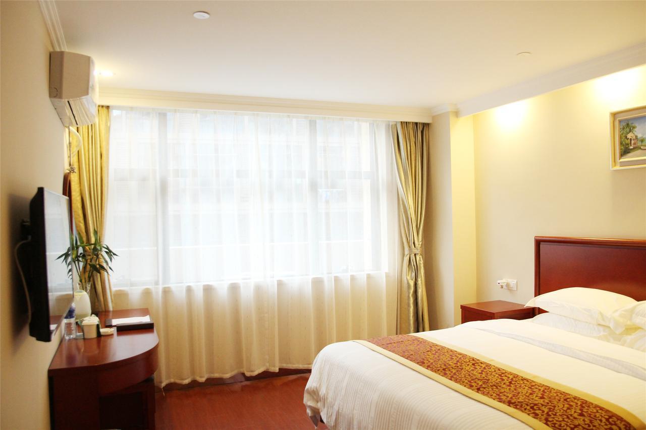 Greentree Inn Tianjin Wuqing Distric Bohai Market Buitenkant foto
