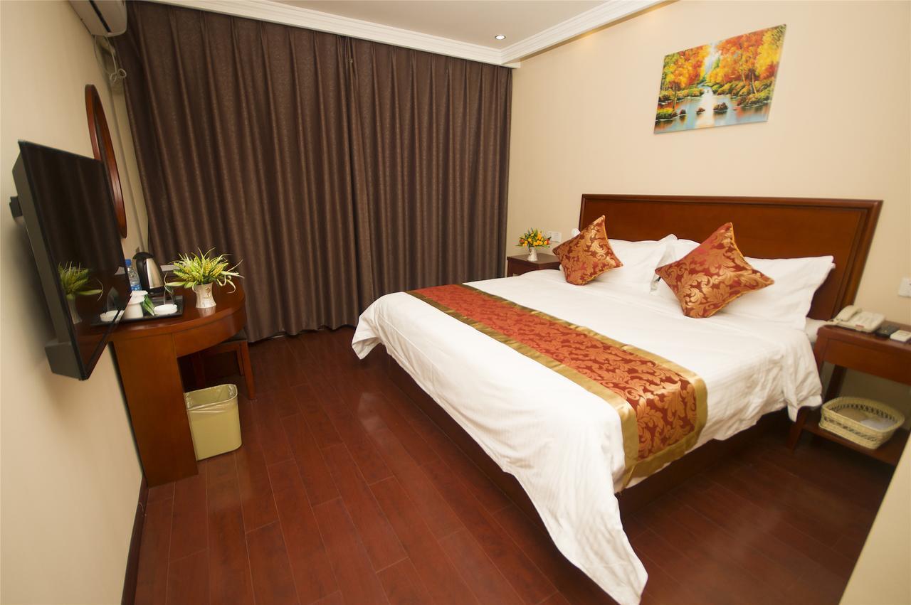 Greentree Inn Tianjin Wuqing Distric Bohai Market Buitenkant foto